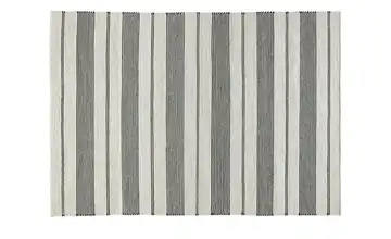 Kelim-Teppich 140x200 cm Beige, Grau