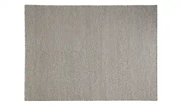 Kelim-Teppich 160x230 cm Braun, Weiß