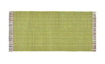 Kelim-Teppich Hellgrün, mehrfarbig 110x170 cm