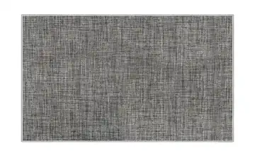 Webteppich 80x150 cm Grau rechteckig