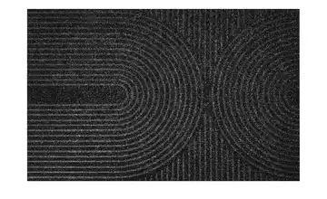 como Fussmatte Schwarz 45x75 cm