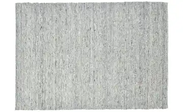 SANSIBAR Sylt Wollteppich Natur Grau 40x60 cm