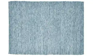 SANSIBAR Sylt Wollteppich 60 cm 40 cm 40x60 cm Blau