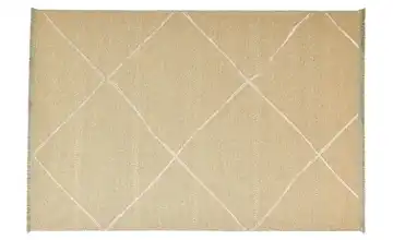 SANSIBAR Sylt Teppich Goldfarben 100 cm 60 cm 60x100 cm