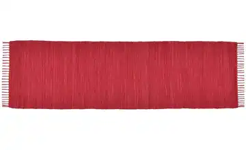 THEKO Teppich Rot 250 cm 70 cm 70x250 cm