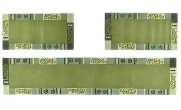 THEKO Teppich 70x620 cm 620 cm 70 cm Grün