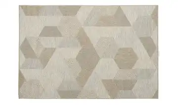 Outdoor-Teppich 155x230 cm Beige / Braun