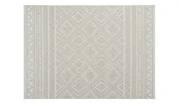 Webteppich 160x230 cm Beige