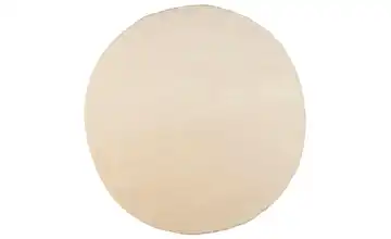 THEKO Berberteppich 250 cm 250 cm Ø 250 cm Weiß, Hellbeige, Creme, Ecru