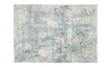 meinTeppich Teppich Palermo 130 cm 67 cm Rauchblau 67x130 cm