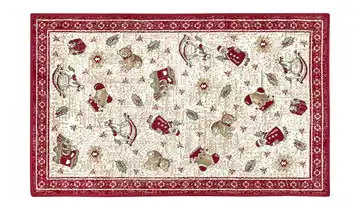 Villeroy & Boch Webteppich Weihnachten Rot 50x80 cm 