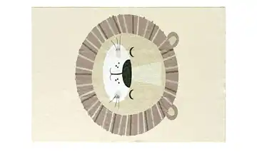 KJUT Teppiche 140x200 cm Beige, Braun