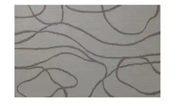 como Webteppich Braun, Weiß Linien 80x150 cm