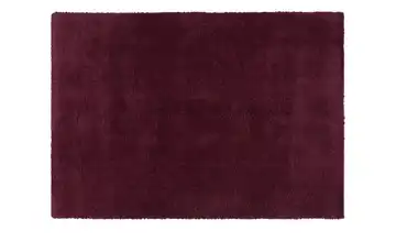como Hochflorteppich rechteckig Burgund 120x160 cm