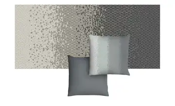 Outdoor-Teppich Anthrazit Farbverlauf