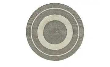 como Webteppich Grün, Beige Ø 100 cm