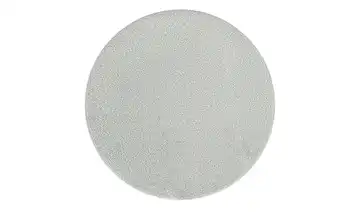 como Webteppich rund Silbergrau Ø 120 cm