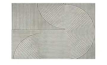 Webteppich Grau Zen-Muster 80x150 cm