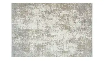 Webteppich 80x150 cm Beige