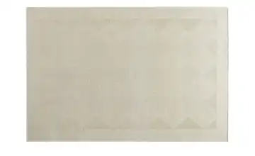 Wollteppich Creme 160x230 cm