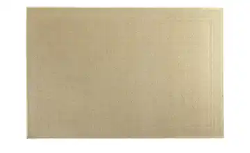 Wollteppich 160x230 cm Sand