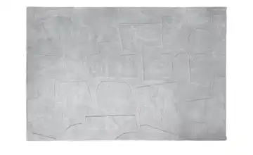 como Webteppich silberfarben 160x230 cm