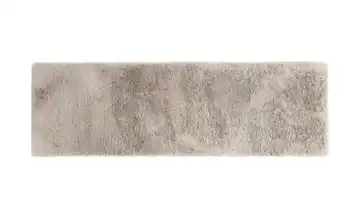 como Hochflorteppich 80x250 cm Taupe