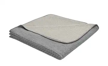 Wohndecke Sommerdecke Grau, Beige