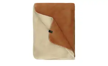 SCHÖNER WOHNEN Kollektion Wohndecke Favorit Terracotta, Beige