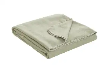 IBENA Wohndecke Leichte Mischdecke Hellgrün