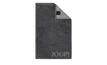 JOOP! Gästehandtuch JOOP 1600 Classic Doubleface Anthrazit