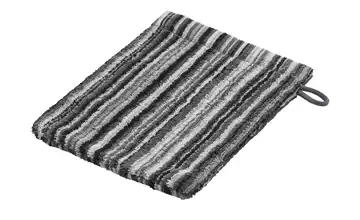 como Waschhandschuh  Jacquard Streifen
