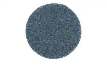 como Badteppich Softy Blau Ø 65 cm