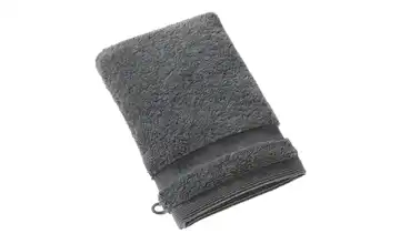 SCHÖNER WOHNEN Kollektion Waschhandschuh 3er-Set Dunkelgrau