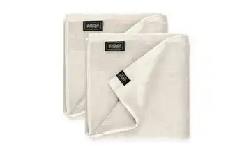 SCHÖNER WOHNEN Kollektion Handtuch 2er-Set Offwhite