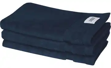 SCHÖNER WOHNEN Kollektion Gästehandtuch 3er-Set Marineblau