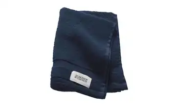 SCHÖNER WOHNEN Kollektion Gästehandtuch 3er-Set Marineblau