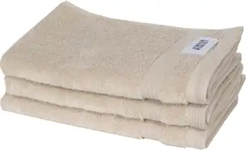 SCHÖNER WOHNEN Kollektion Gästehandtuch 3er-Set Sand