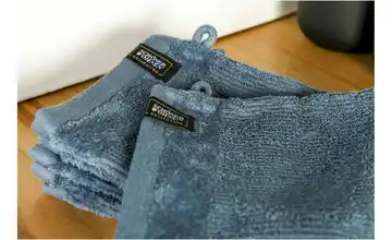SCHÖNER WOHNEN Kollektion Waschhandschuh 3er-Set Blau