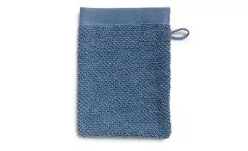 Möve Waschhandschuh Stahlblau