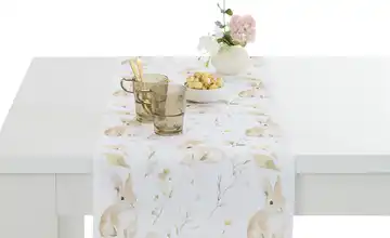 como Tischläufer  Osterhäschen