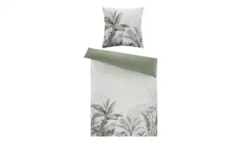SCHÖNER WOHNEN Kollektion Satin Wende-Bettwäsche Tropical