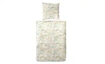 Bettwäsche-Set 200 cm 135 cm Beige