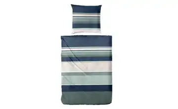 Bettwäsche-Set 200 cm 135 cm Blau