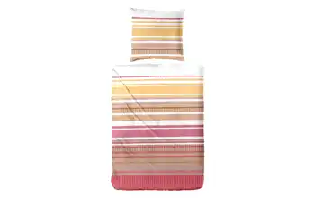 Bettwäsche-Set 200 cm 135 cm Rot