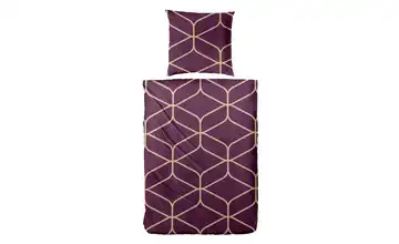 Bettwäsche-Set Lila/Violett 155 cm 220 cm