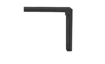 buchheister Wandträger smart 7,2 cm 2,6 cm Schwarz