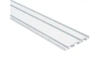 buchheister Vorhangschiene Level 3-Lauf Weiß 150 cm