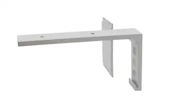 buchheister Wandträger smart 12,2 cm 2,5 cm edelstahlfarben