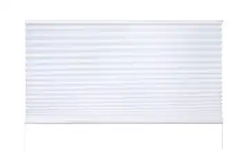 Mydeco Plissee 130 cm Weiß 85 cm